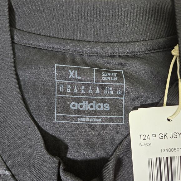 $120 Adidas Tiro 24 Pro Goalkeeper Mens XL Slim Long Sleeve Jersey Black IN0417 - Picture 3 of 6